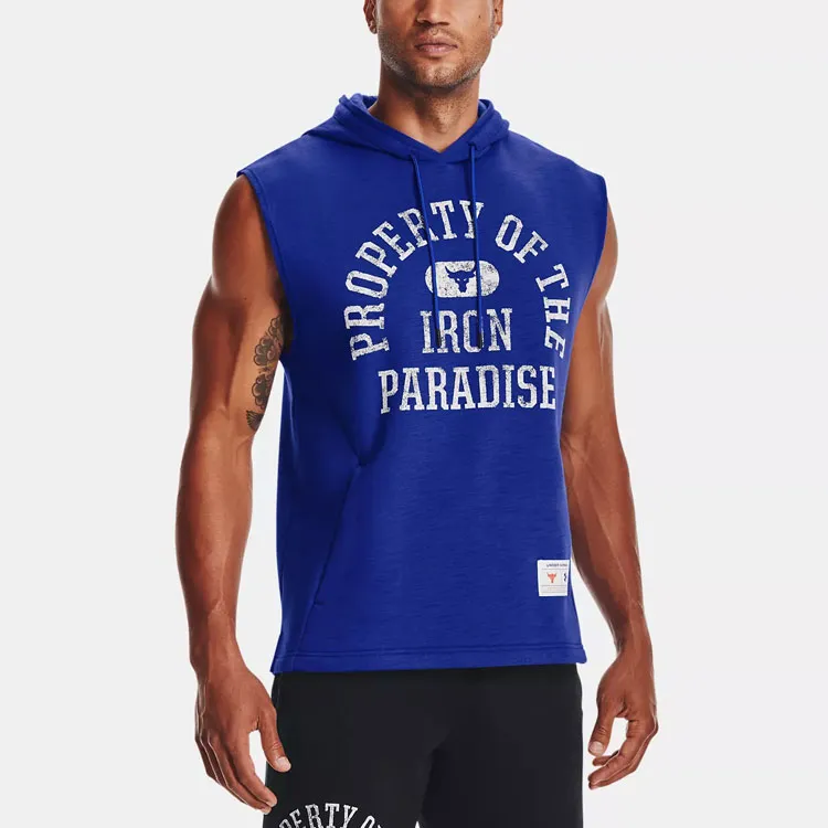 Under Armour Project Tank Tops Men's Blue-4