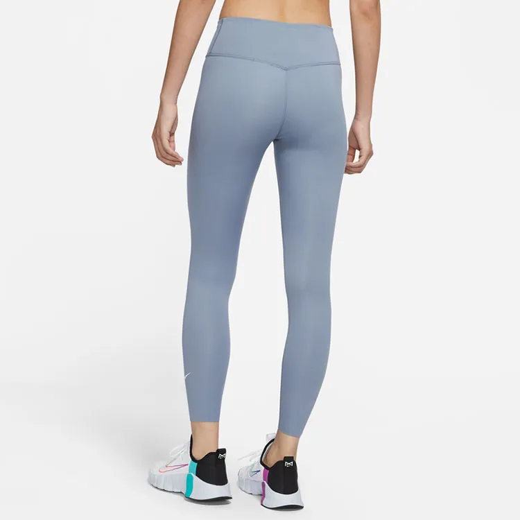 Nike Sports Pants Women's Gray Slate Blue-4