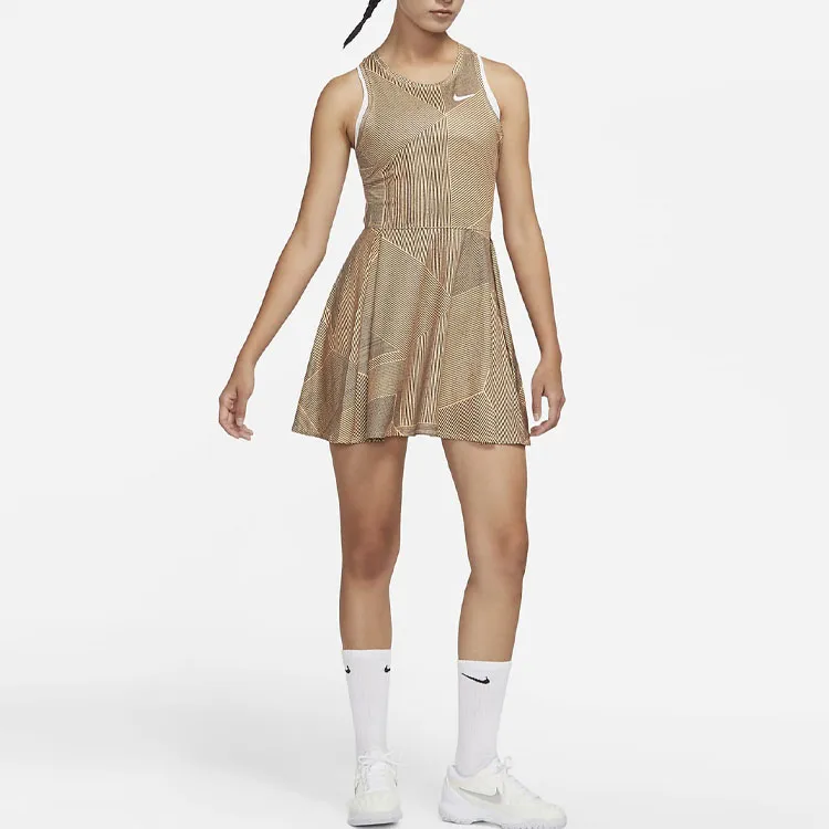 Nike Sleeveless Dress Women's Brown-2