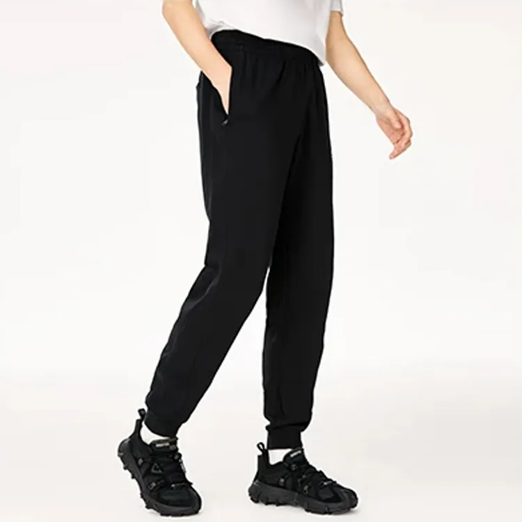 LiNing Sports Trend Series Knitted Sports Pants Men's Black-4