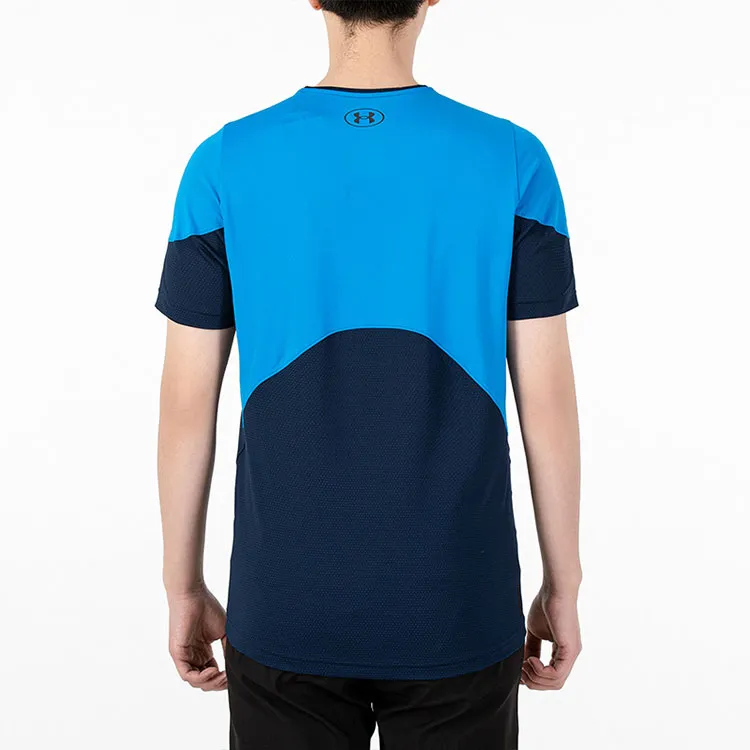 Under Armour RUSH T Shirt Men's Blue-2