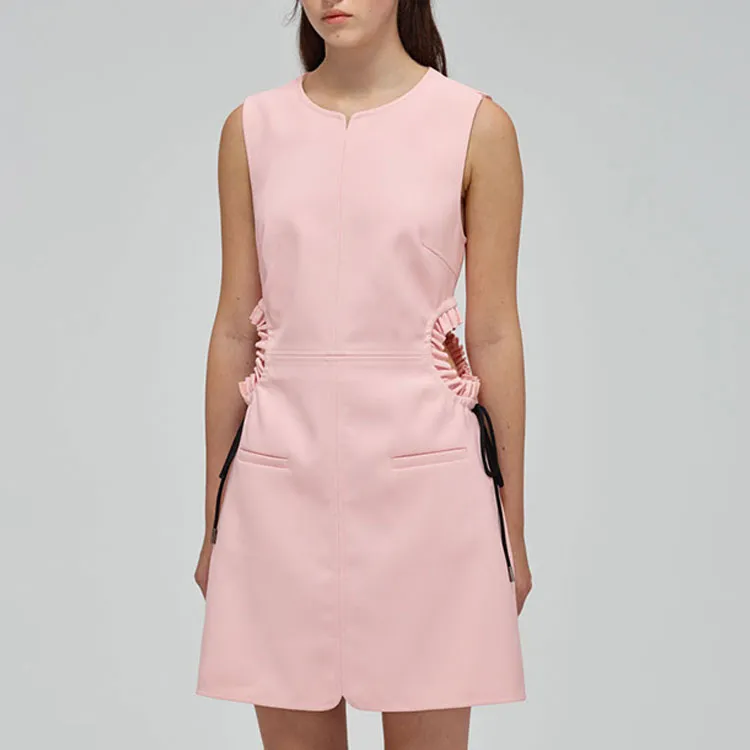 Self portrait SS22 Sleeveless Dress Women's Light Pink-2
