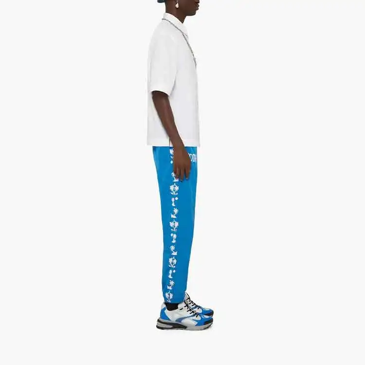 Givenchy Josh Smith Collaboration Collection Knitted Sweatpants Men Blue-3