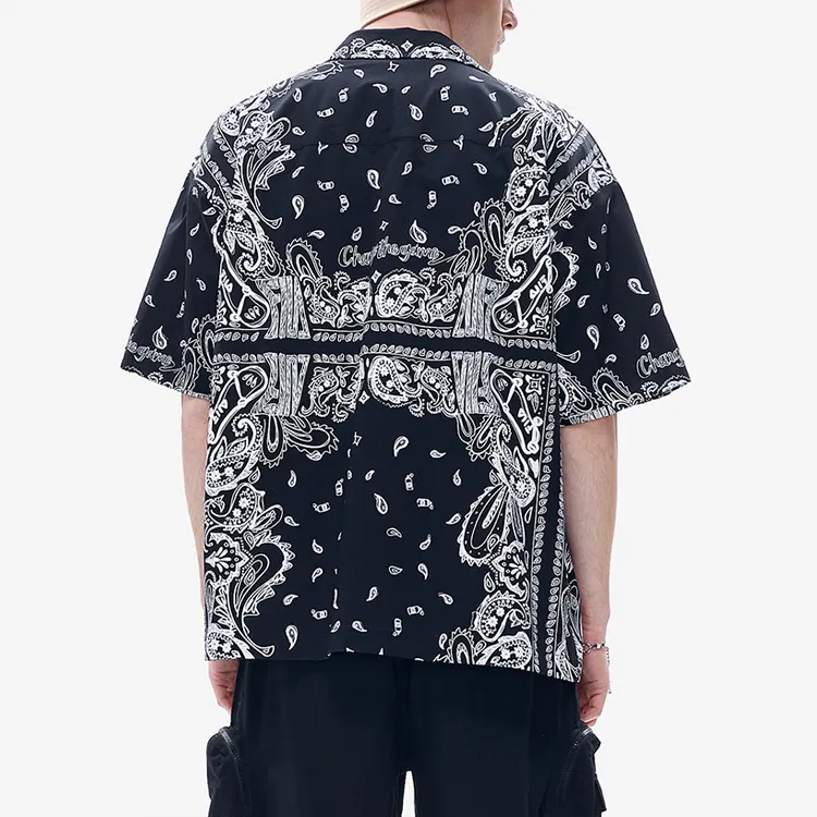 FILA FUSION STREET SPORT Shirts Men Black-4