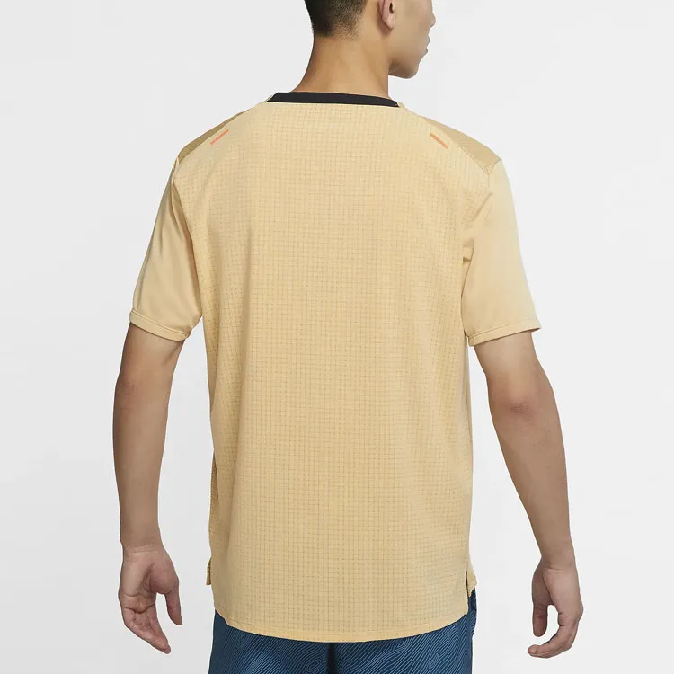 Nike T Shirt Men's Dutch Orange-1