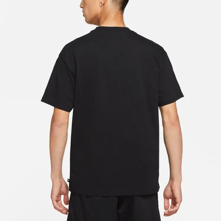 Nike T Shirts Men Black-4