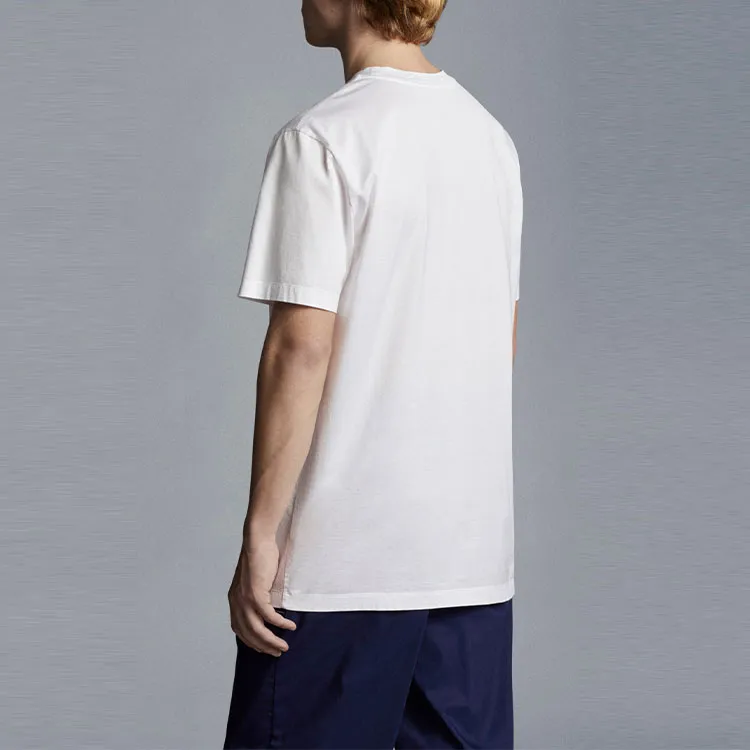 Moncler SS22 T Shirts Men White-3