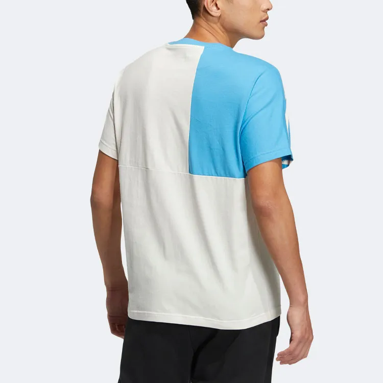 Adidas Neo T Shirt Men's Blue White-2