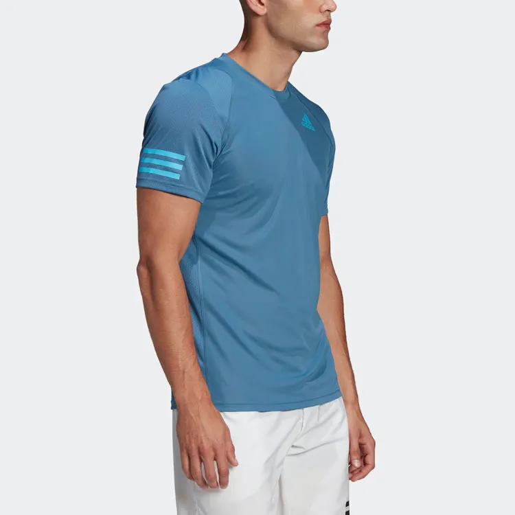 Adidas T Shirts Men Blue-3