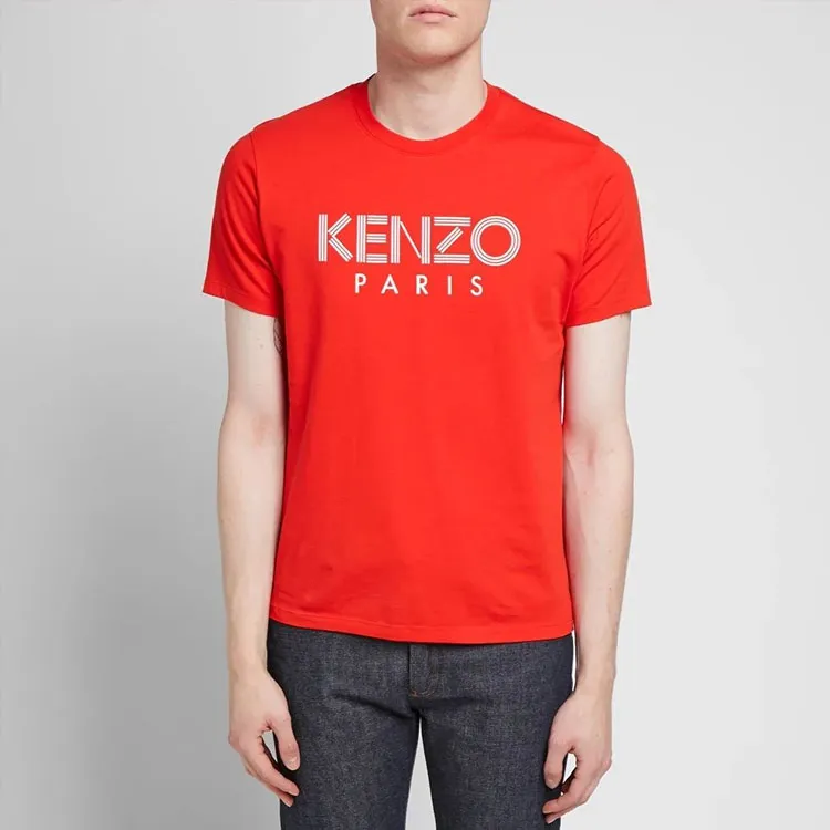 KENZO SS22 Paris Casual T-Shirt Red-2