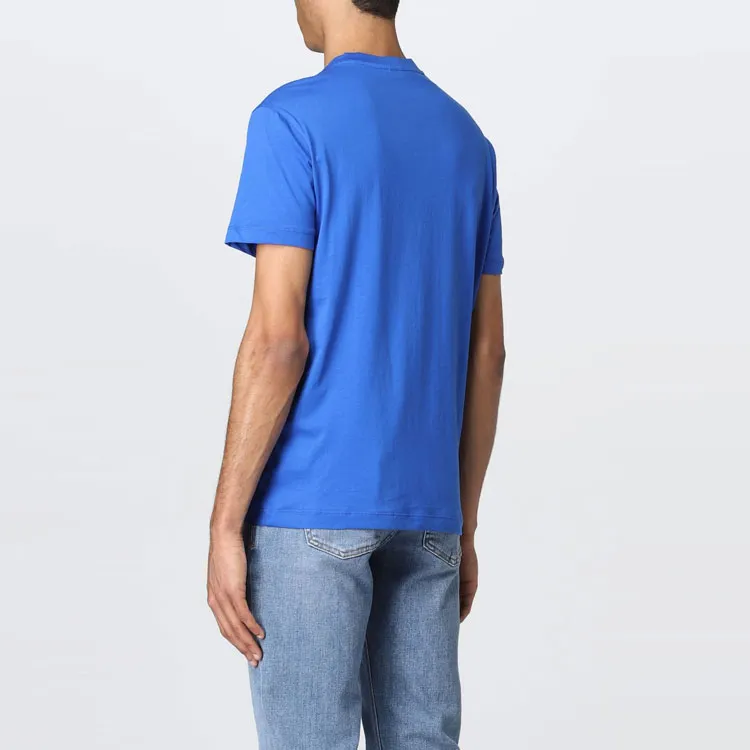 EMPORIO ARMANI T Shirts Men Blue-2
