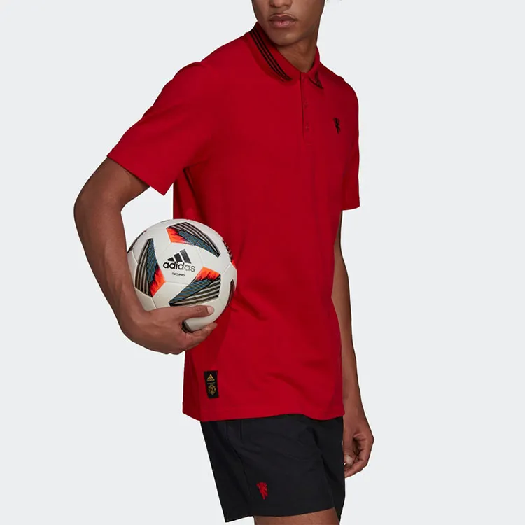 Adidas MANCHESTER UNITED THEATRE OF DREAMS Polo Shirts Men Red-2