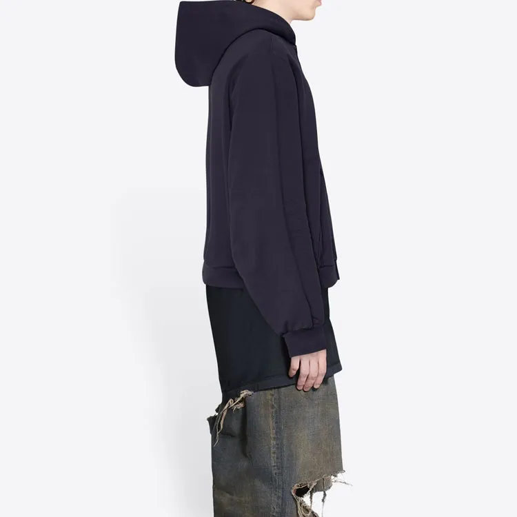 Balenciaga SS22 Sweatshirt Regular Fit Men's Black-4