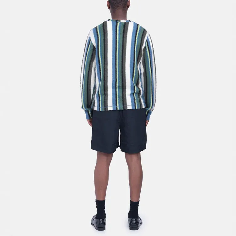 Stussy Vertical Striped Knit Crew-11