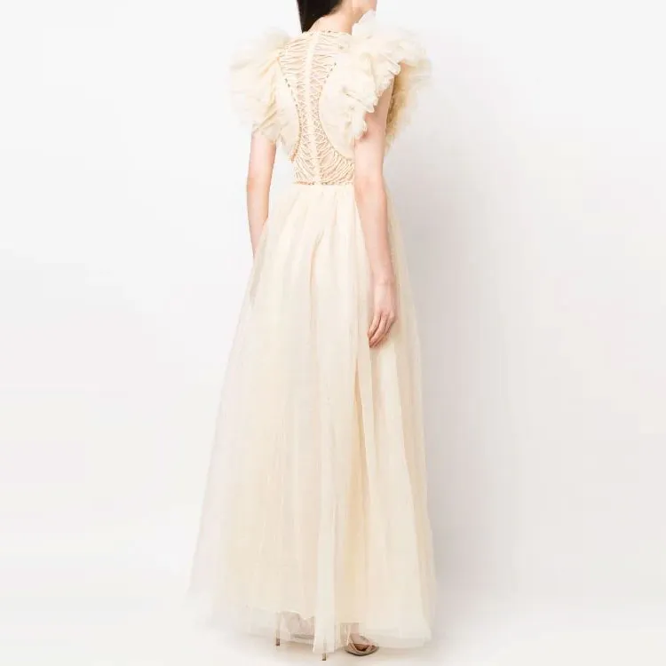 Zimmermann Sleeveless Dress Women's Nude-2