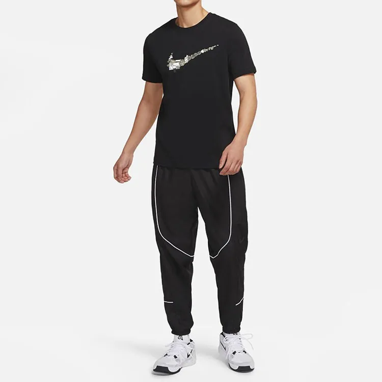 Nike Set in Sleeve T Shirt Men's Men's Black Black-4