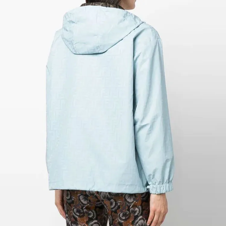 FENDI Jackets Women's Blue-3