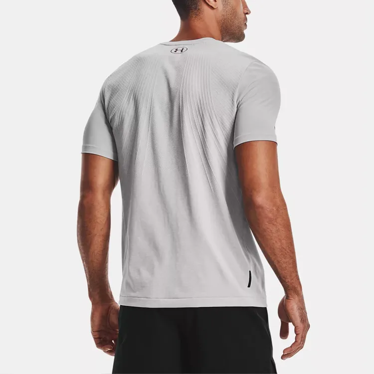 Under Armour RUSH T Shirt Men's Halo Gray-3