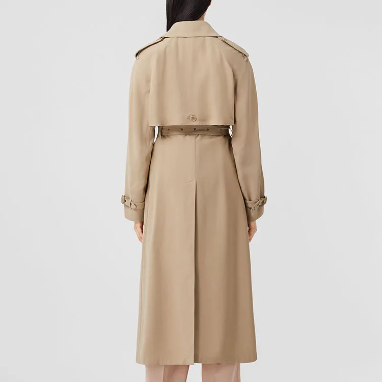 Burberry SS22 Trench Coat Women's Soft Yellow Umber-3