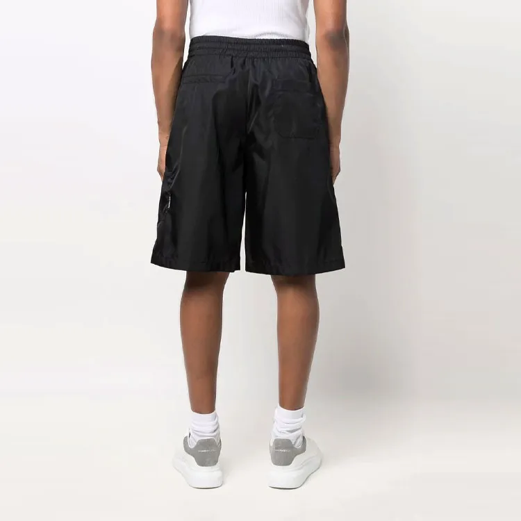 VERSACE Casual Shorts Men Black-4
