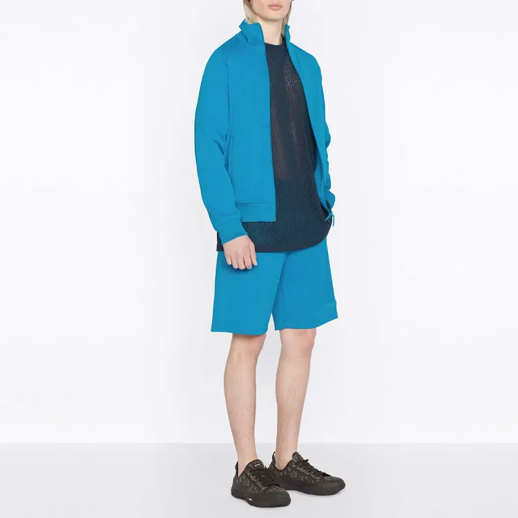 DIOR Quarterly New Products Casual Shorts Men Sky Blue-4