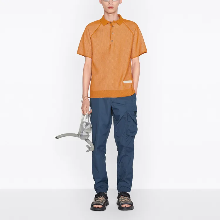 DIOR PARLEY Beach SS22 Polo Shirt Men's Orange-2