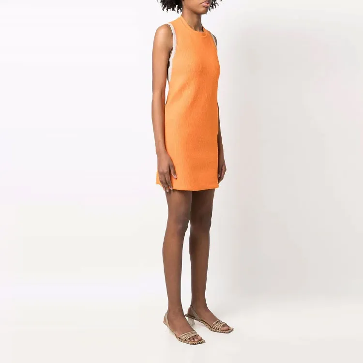 Jacquemus Sorbetto Knitted Mini Dress-3