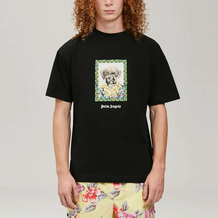 PALM ANGELS T Shirts Men Black-1