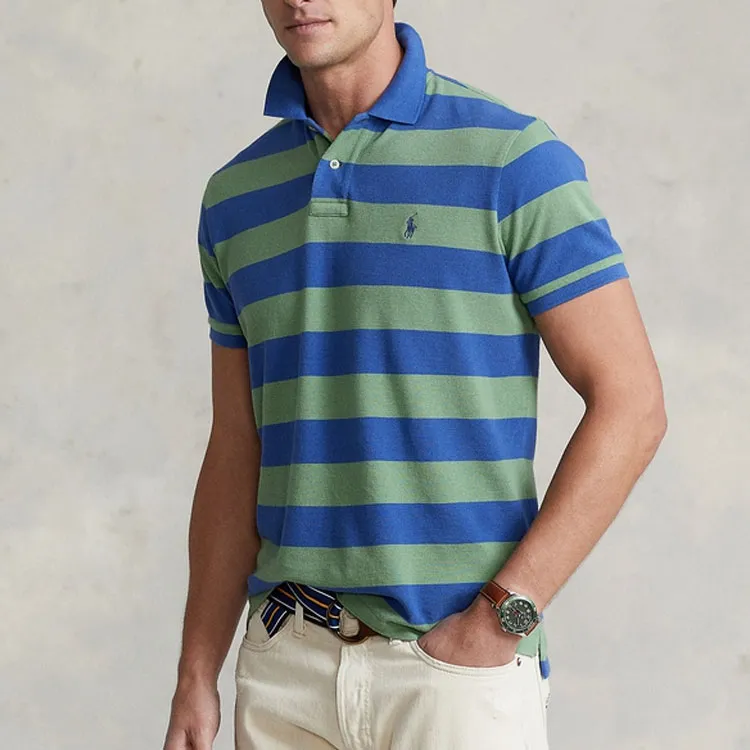 Polo Ralph Lauren SS22 Polo Shirt Men's Green-3