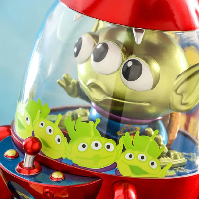 Hot Toys Alien Electric Rocking Car Collection Csrd031 Chibi Figures Special Color Version-3
