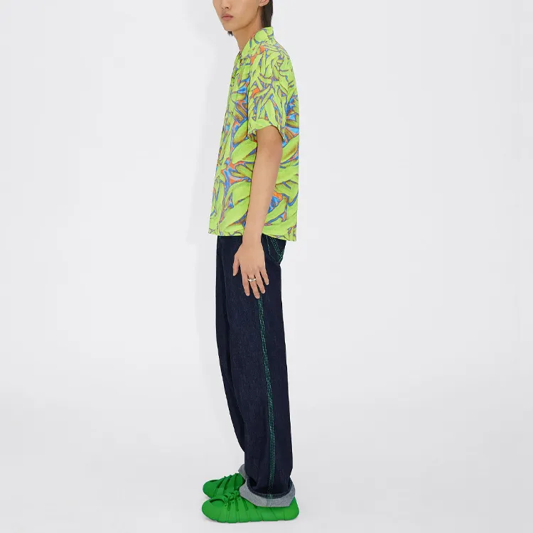 Bottega Veneta Shirts Men Green-3