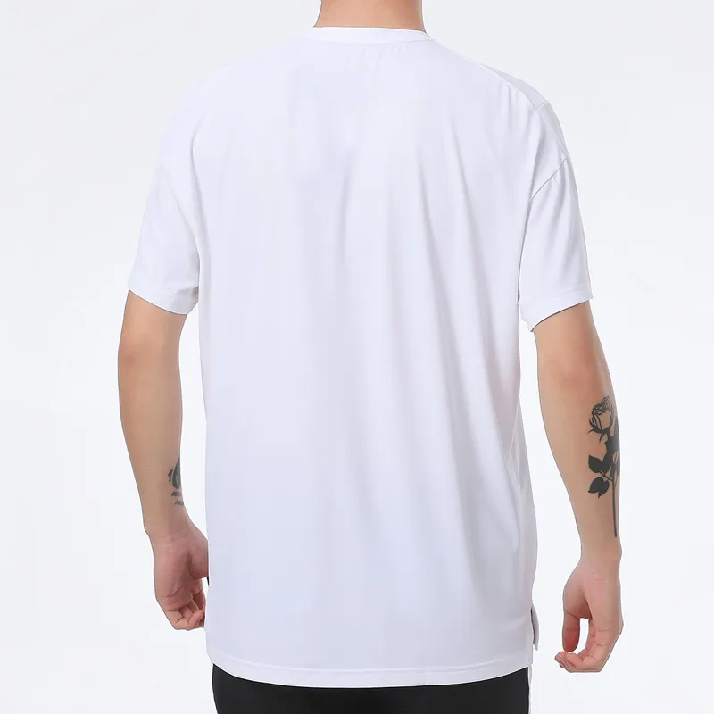 Nike T Shirts Men White-3