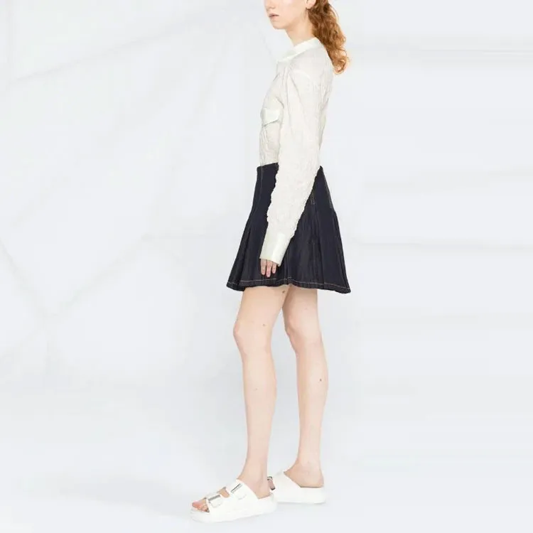 Bottega Veneta Pleated Mini Skirt-3