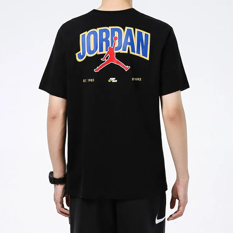 Jordan Set-in Sleeve T-Shirt Men's Black-4