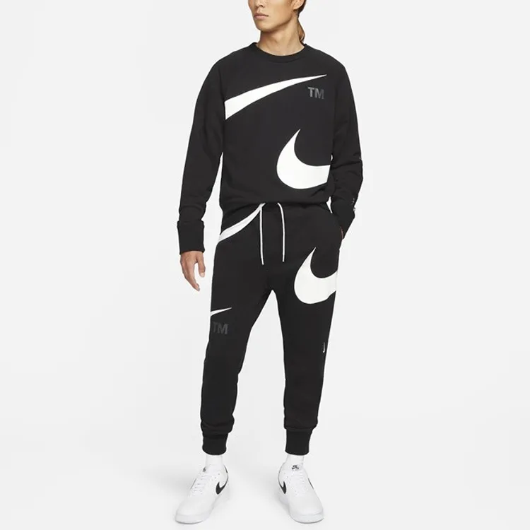 Nike Knitted Sweatpants Men Black-3