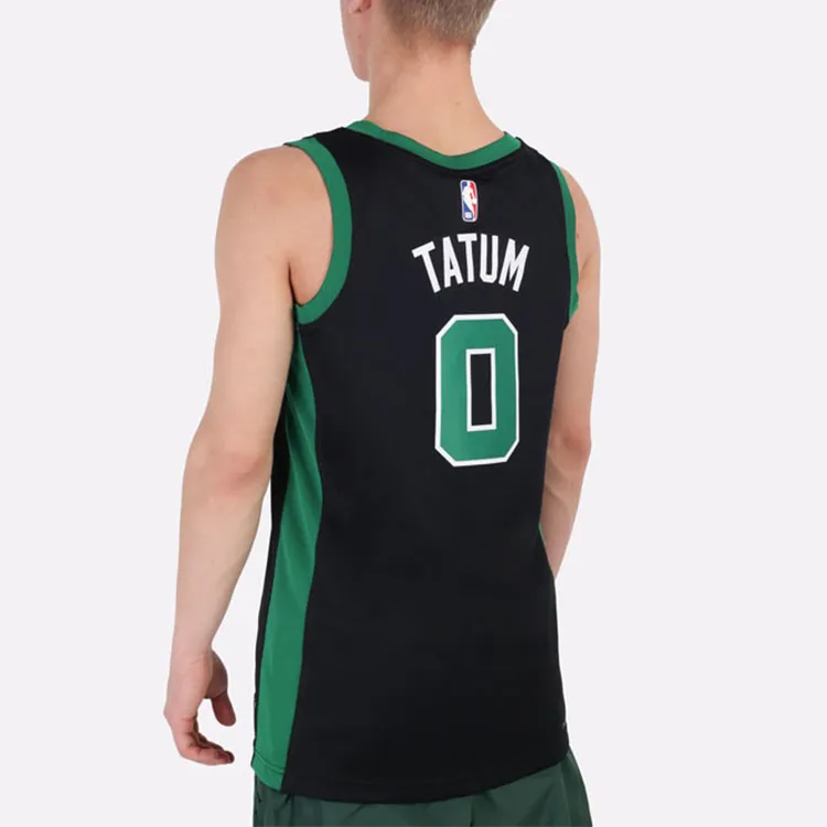 Jordan Dry Fit ADV Basketball Jerseys Men Black Green-2