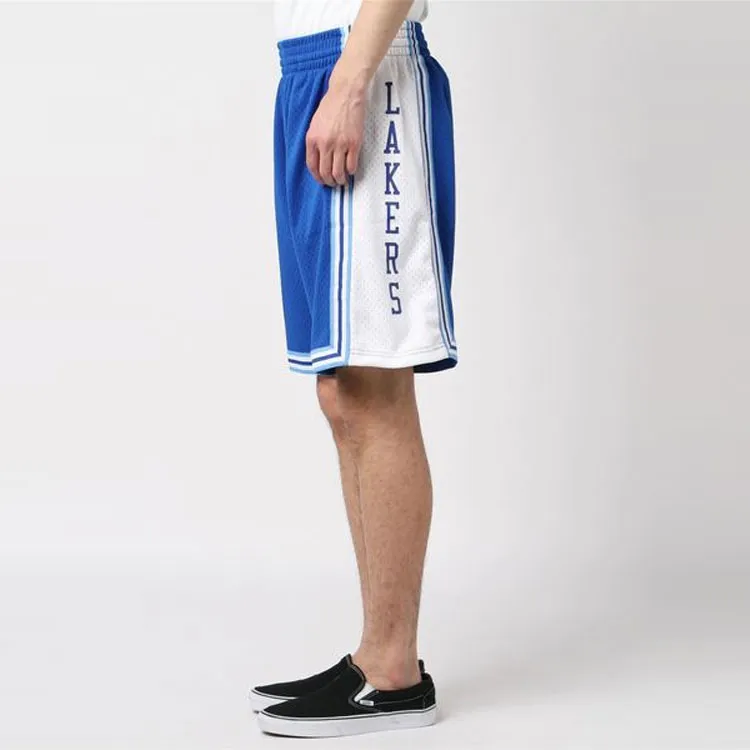 Mitchell & Ness Basketball Shorts Unisex Blue-4