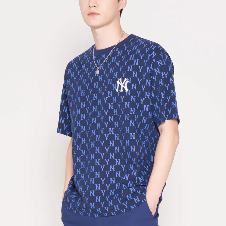 MLB T Shirts Unisex Dark Blue-4