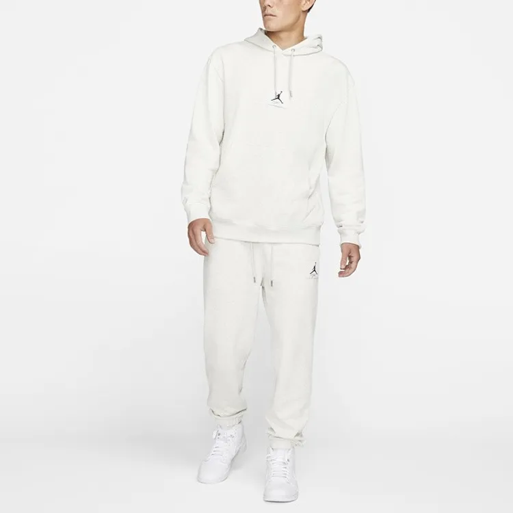 Jordan Flying Man Knitted Sweatpants Men Gray-2