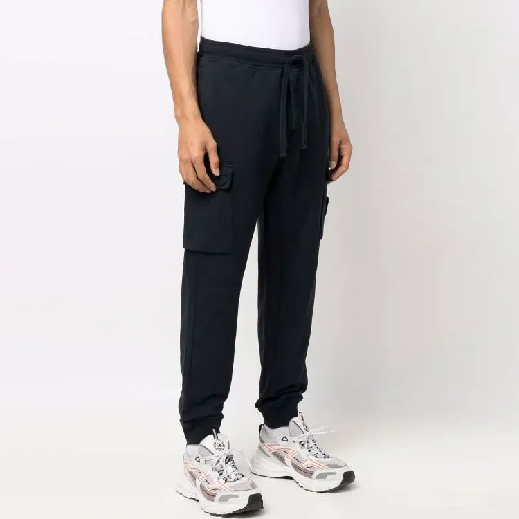 STONE ISLAND Cargo Pants Men Navy Blue-3