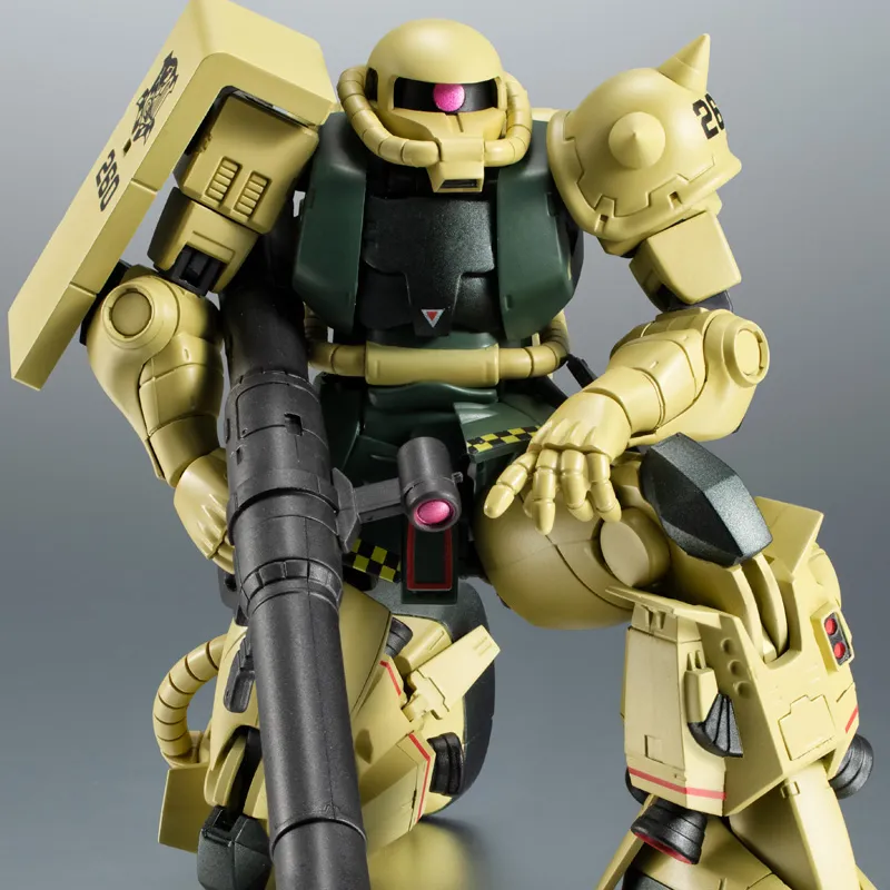 BANDAI ROBOT Spirits Limited Edition Mobile Suit Gundam MSV High Mobility Type Zaku Initial Version Assembled Models-3