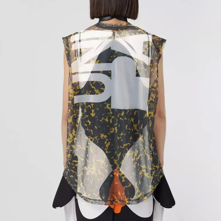 Burberry All Over Printed Crewneck Tank Top-3