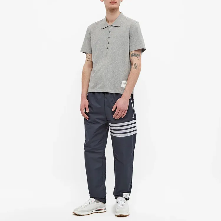 THOM BROWNE 4 Bar Drawstring Trousers-3