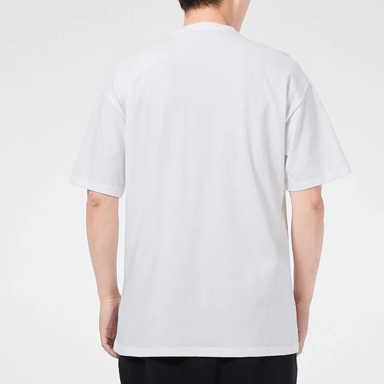 Converse Set-in Sleeve T-Shirt Men's White-5