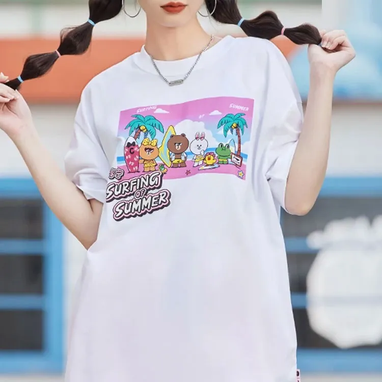 LiNing Sports Fashion Collection T Shirt Unisex Standard White-3