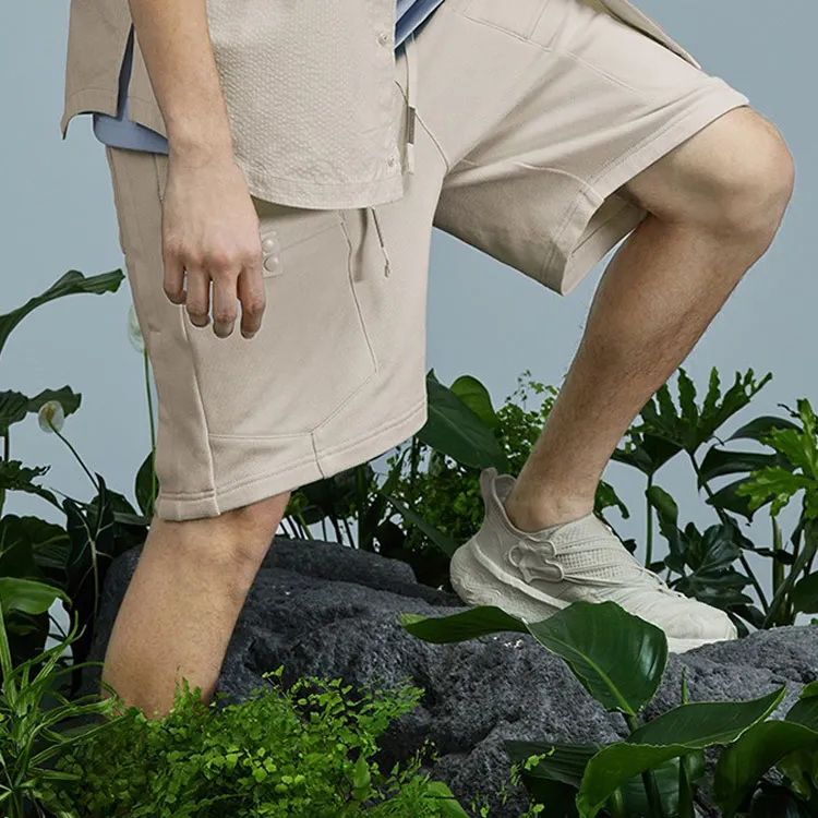 LiNing Casual Shorts Men Pearl White-5