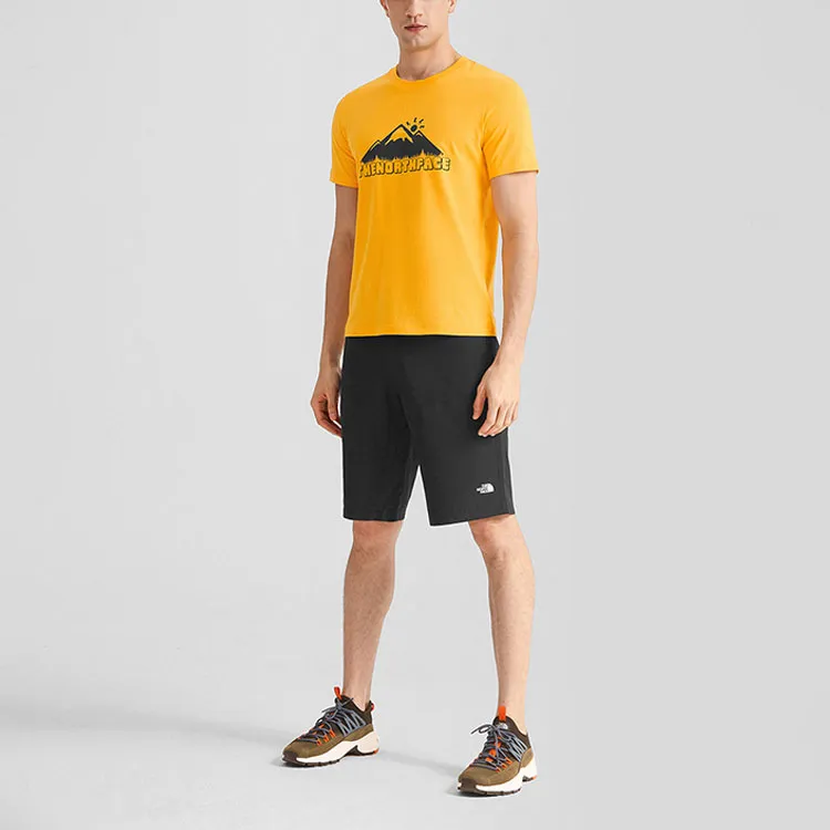 THE NORTH FACE T Shirt Unisex Yellow-4