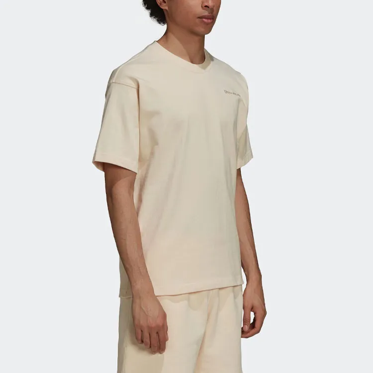 Adidas Originals x Pharrell Williams , T Shirt Unisex Light Yellow-5