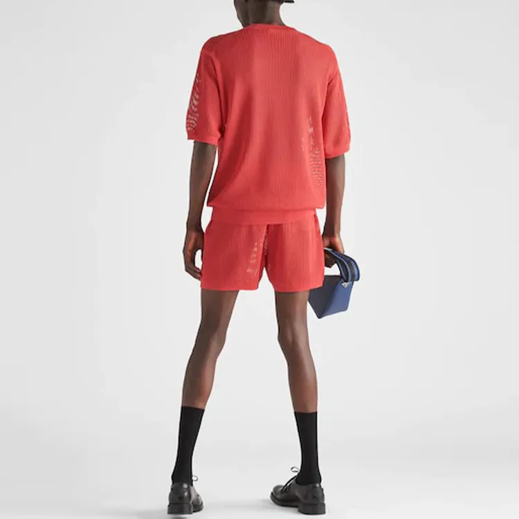 PRADA Sweaters Men Red-2