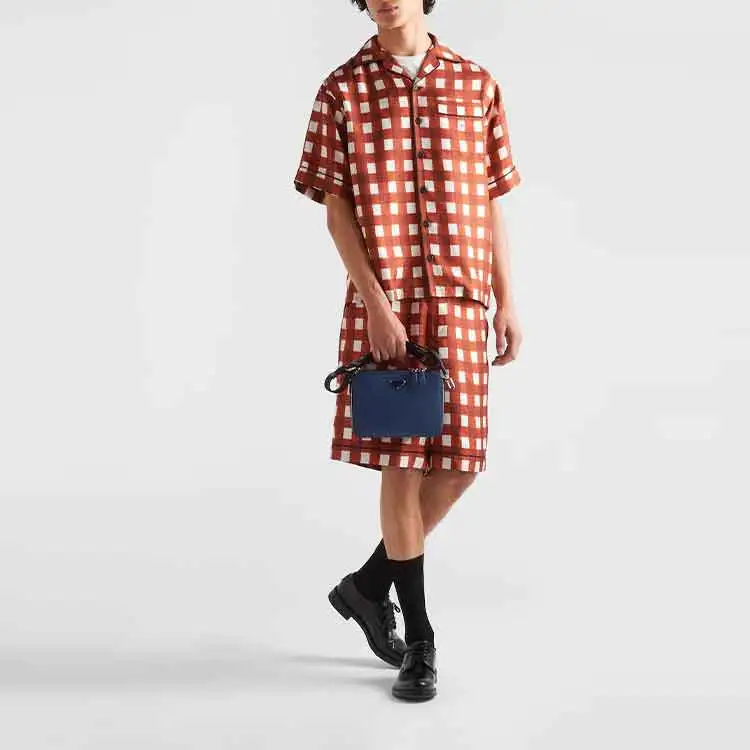 PRADA Casual Shorts Men Orange-1